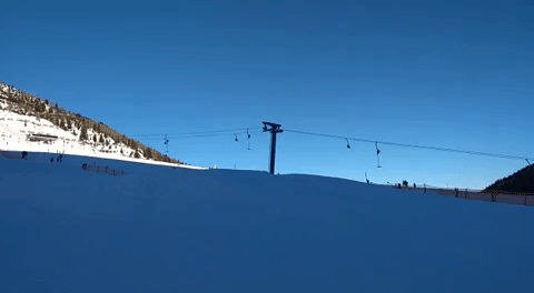 Snowboarding (badly) in Austria